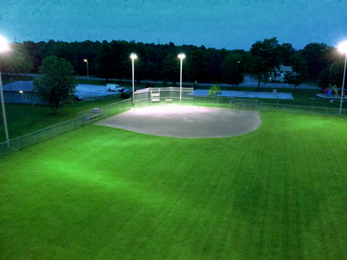 Baseball Diamond Lighting